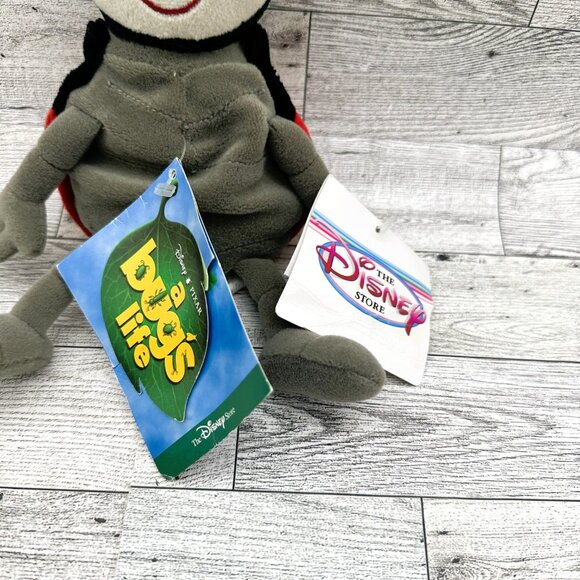 NWT Disney Store's Pixar's A Bug's Life Mini 8" Bean Bag Plush, "FRANCIS" - Picture 2 of 4